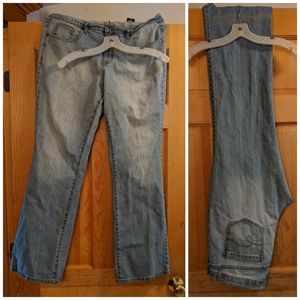 Light Denim Bootcut Jeans